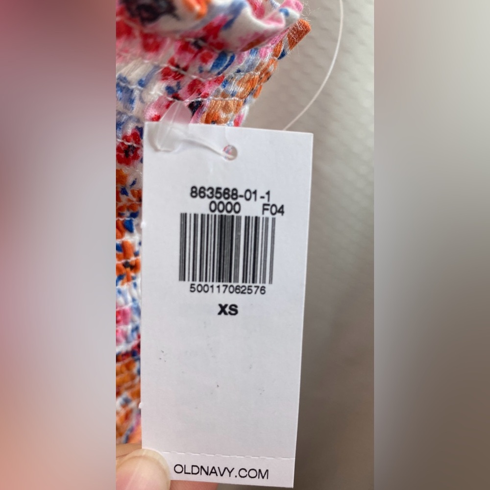 Old Navy Multicolor Floral Midi Dress - Picture 3 of 7